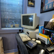 The bullshit PC in Hulu's Seinfeld apartment replica (Photo: Lili Sams/Mashable)